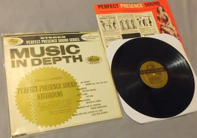 [1961] Music In Depth F:35d [NEAR MINT NM 12'' record LP /EX+ sleeve] Jazz, Pop