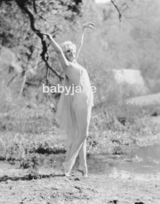 301 JEAN HARLOW EARLY NUDE MODELING IN GRIFFITH PARK BY EDWIN BOWER