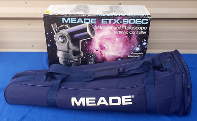 MEADE ETX-90EC Astronomical TELESCOPE (w/Autostar #497 Controller & #884 Tripod)