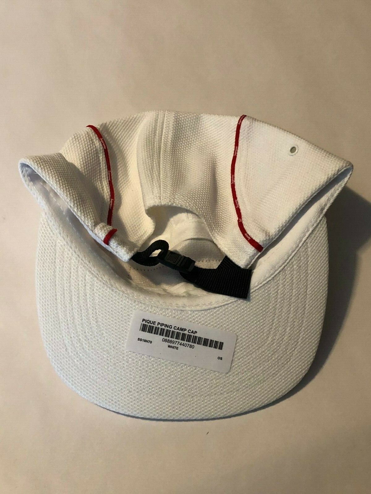 pique piping camp cap