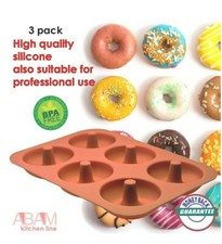 Donut baking mold  3 pack