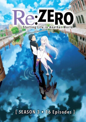 Re Zero -Starting Life in Another World Season 3 Anime DVD English Dubbed