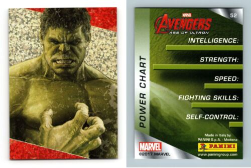 Hulk Avengers Age Of Ultron #52 - Marvel 2017 Panini Trading Card - Afbeelding 1 van 1