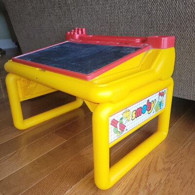 Vintage Mattel Preschool TUFF STUFF Smoby Artist Desk EXTREMELY RARE Baby Toy