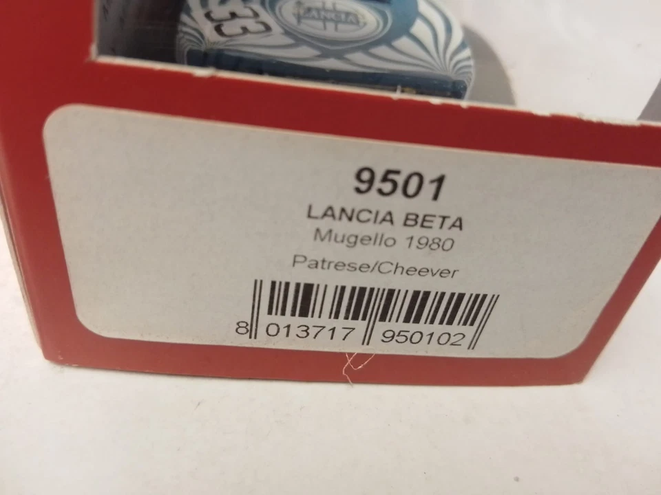 Best Lancia Beta Montecarlo #33 Patrese Cheever Mugello 1980 1/43 9501 - Immagine 2 di 2