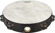 Remo TA-5210-70 Fiberskyn Tambourine - Quadura Black, 10"