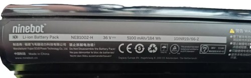 Nnebot Segway Es2 nternal Lthum on 36v 5200mah Battery günstg