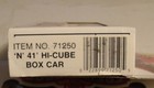 BACHMANN Freight Cars N Scales  41' HI-CUBE Box Car. — photo 4