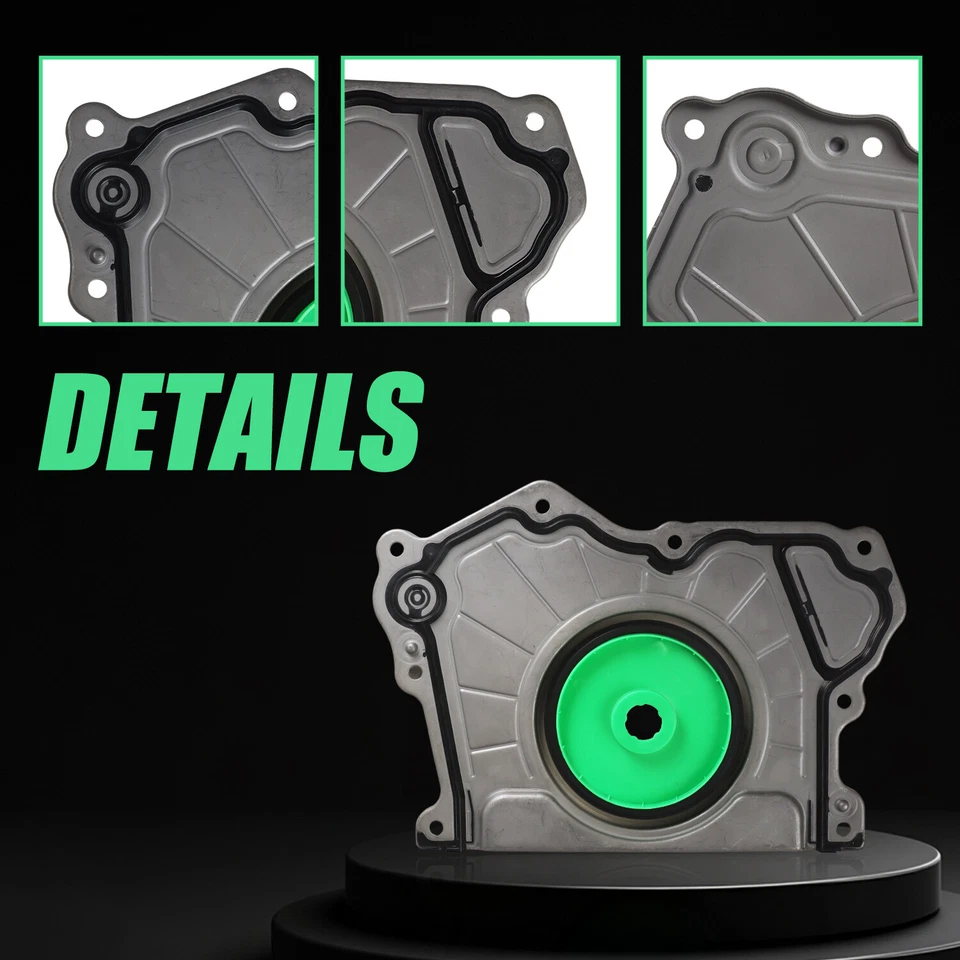 1PC Crankshaft Retainer Rear Oil Seal for Jeep Wrangler Cherokee Ram 1500 2500  - Image 2 of 4