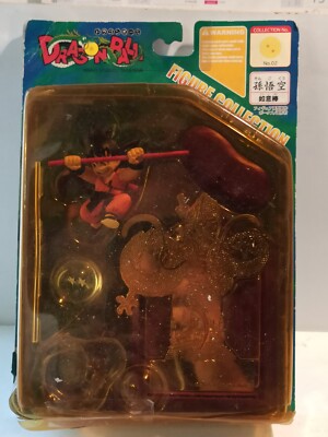 Figurine Dragon Ball : Goku Enfant + Shenron Métal 2D + Boule - Banpresto