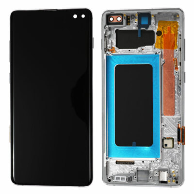 OEM OLED For Samsung Galaxy S10 Plus G975U Display Touch Screen Digitizer White