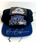 Barry Sanders Signed Fitted Detroit Lions #20 Barry Sanders Hat HOF Auto - PSA