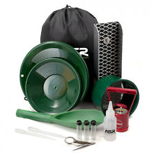 ASR Outdoor 21pc Complete Gold Mining Prospecting Combo Kit with Bonus Gold  Pan 