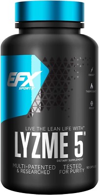 EFX - Live the Lean Life with - LYZME 5 90 Caps / 30 serv 04/25 + Samples