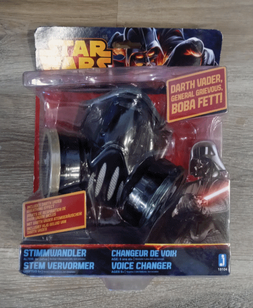 Star Wars Spyware Voice Changer Darth Vader General Grievous Boba