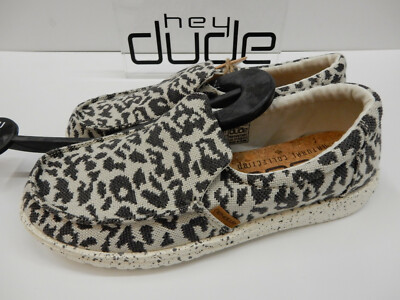 Hey Dude Womens Misty Woven Cheetah 