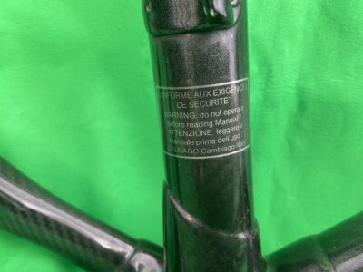 Colnago C50 Horizontal Black & Silver Top 550mm(C-C) | eBay