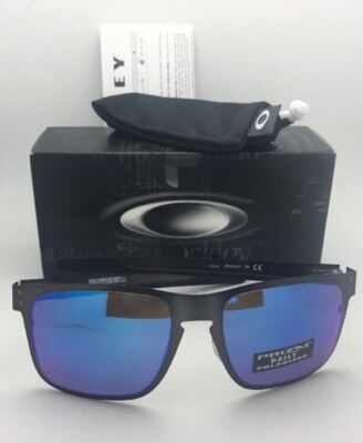 Polarized OAKLEY Sunglasses HOLBROOK METAL OO4123-07 Gunmetal w