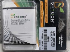 Ontrion 2200 mAh Replacement Battery for Samsung Galaxy S IV B600BE i9500