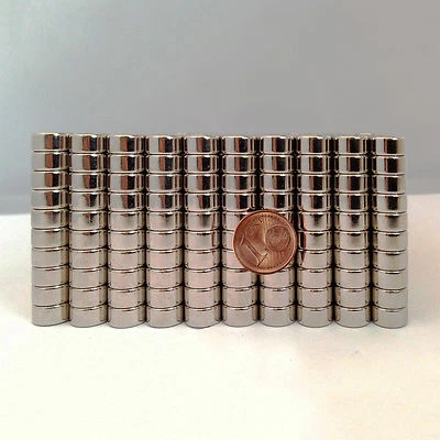 Neodym Magnete 10x5mm Super Magneten N42 *Aktionspreis* Pinnwand Büro