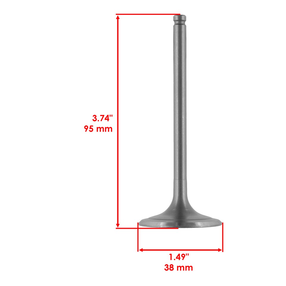 Intake Valve For Honda Foreman 500 TRX500FM/FPM ATV (2005-2020) - Chrome Finish