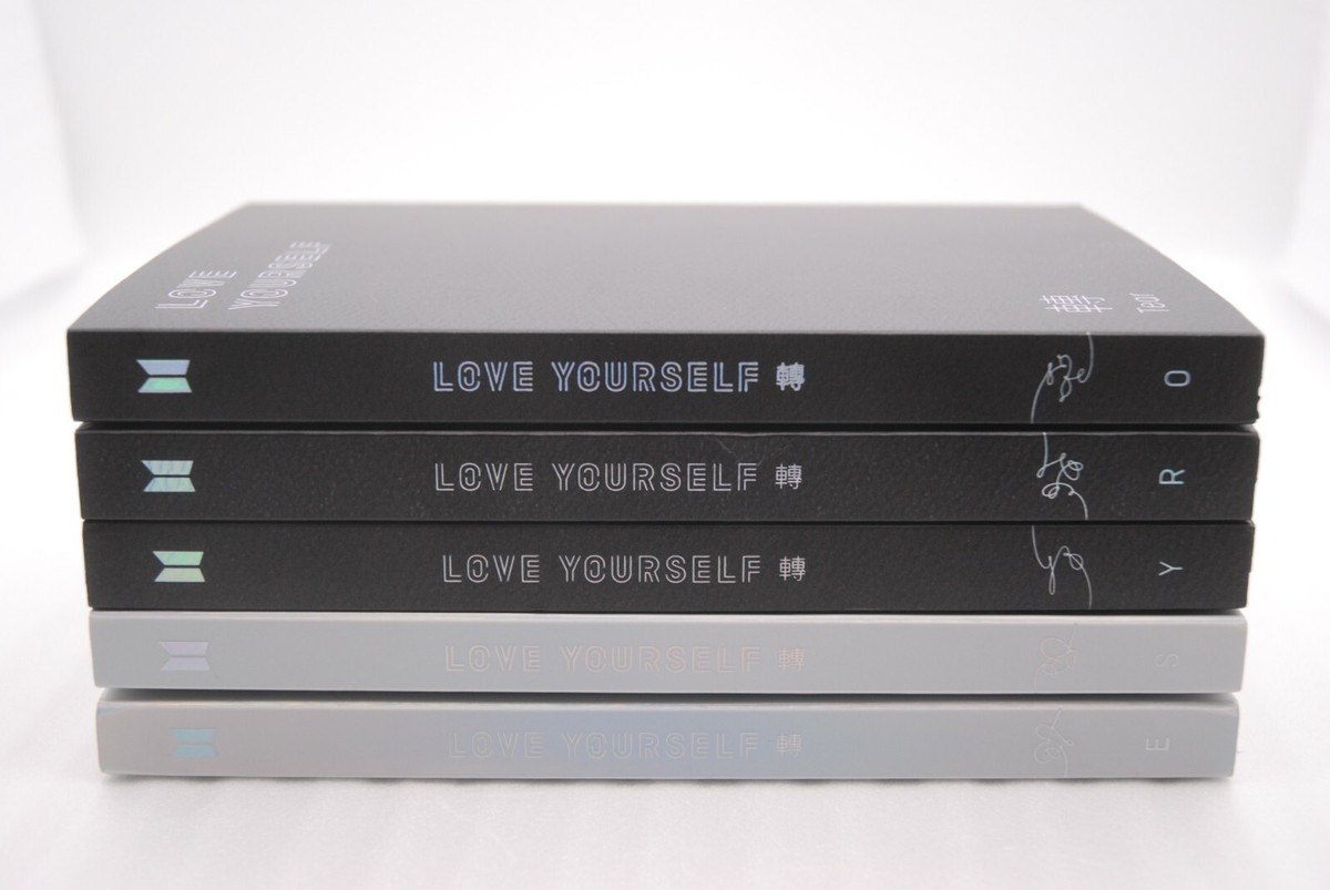 BTS CD LOVE YOURSELF 結 Answer 2types(E,S) & 轉 Tear 3types (O,R,Y