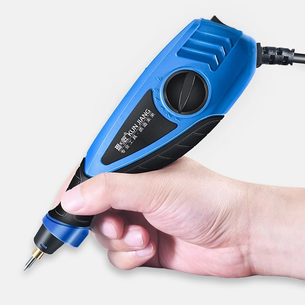 Electric Engraving Pen Metal Lettering Marking Machine Stone Concrete Engraver