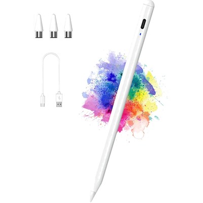 6 Stück Stylus-Stifte Für Touchscreens – Mit Gummispitze, Hohe Empfindlichkeit, Kompatibel Mit IPad, IPhone & Android