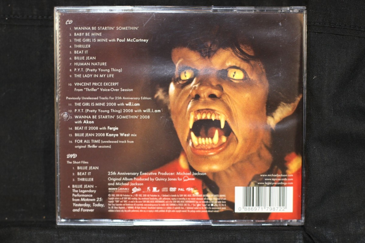 マイケルジャクソン Thriller 25 シングルコレクションCD Michael Jackson ‎– Thriller 25 - CD (C1294) | eBay