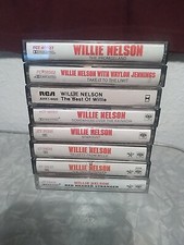 Willie Nelson Red Headed Stranger Stardust Troublemaker The Best Cassette Lot 8