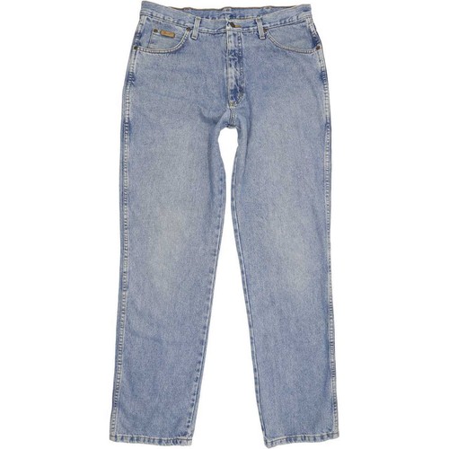 Levi's 505 Made in USA Homme Bleu Straight Regular Jeans W36 L30 (99984