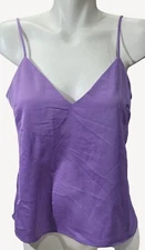 A New Day Womens Purple Adjustable Spaghetti Strap V-Neck Cami Top XL NWT