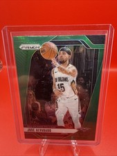 2024-25 Panini Prizm 167 Jose Alvarado New Orleans Pelicans Green