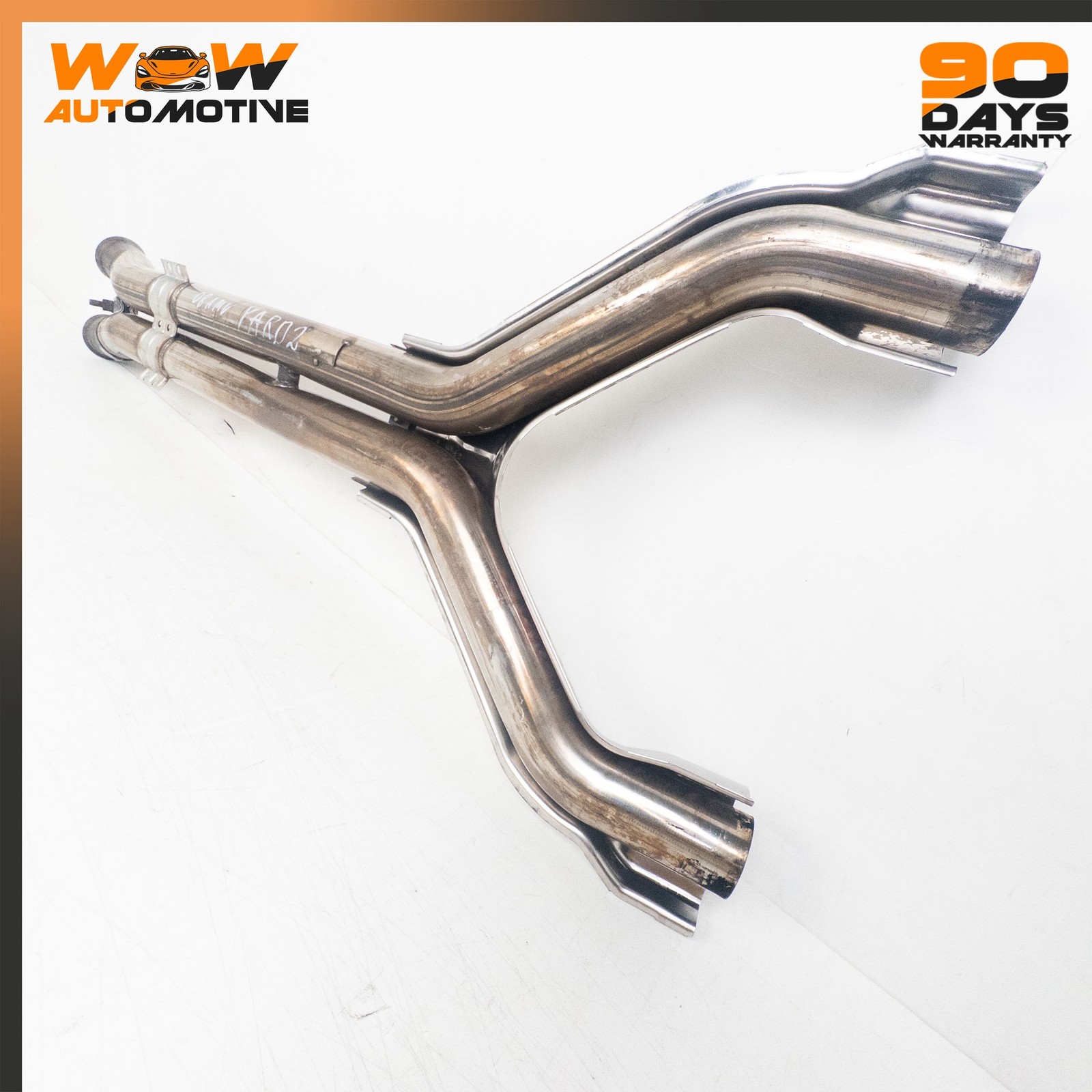 06-16 ASTON MARTIN V8 VANTAGE 4.7L ENGINE MOTOR EXHAUST SYSTEM CENTER PIPE OEM