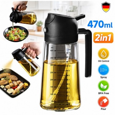 Ölsprüher Fr Speiseöl Öl Sprühflasche Ölzerstäuber Oil Sprayer Ölspenderspray DE