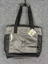 Igloo Maxcold Black Gray Enhanced Insulation 14x 15x 5 Soft Cooler Bag Nwt Igloo Maxcold Black Gray Enhanced Insulation 14x 15x 5 Soft Cooler Bag Nwt
