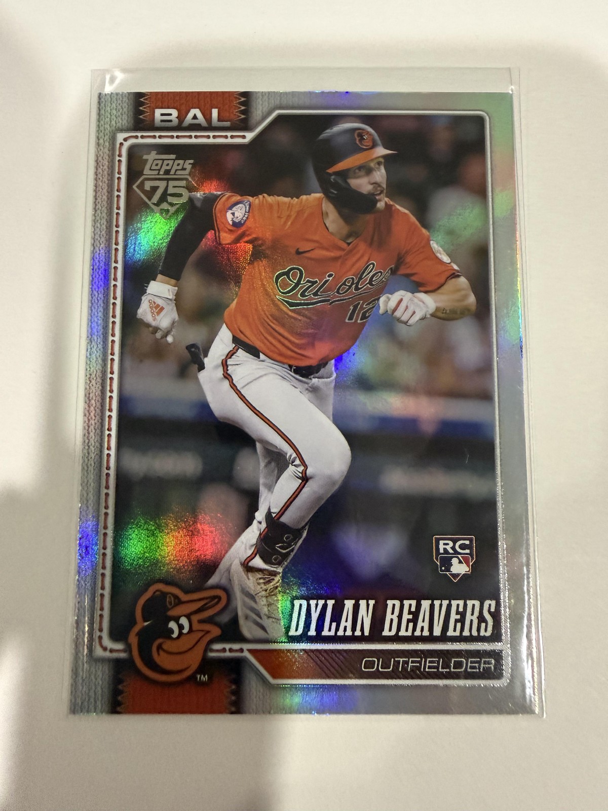 2026 Topps #339 Dylan Beavers Rainbow Foil