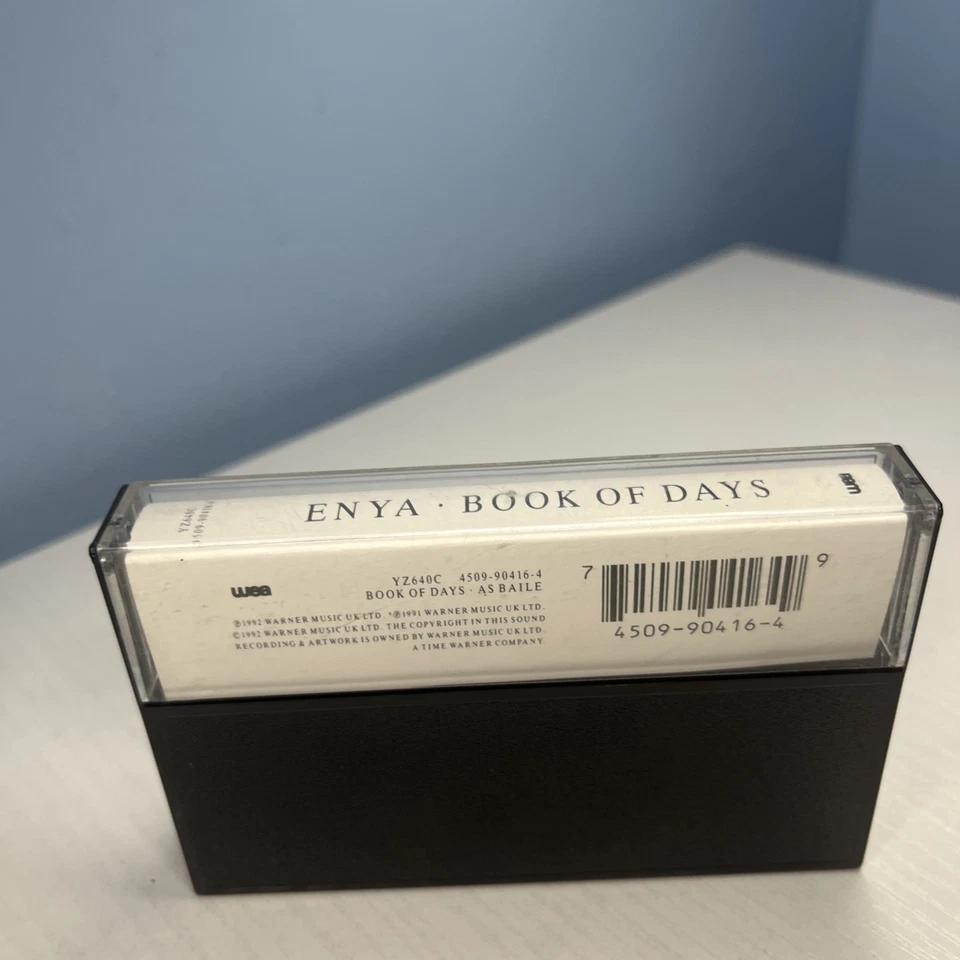 ENYA “BOOK OF DAYS” 2-TRACK CASSETTE SINGLE (1992) - Image 3 of 3