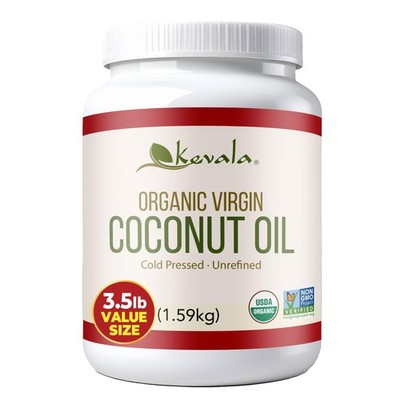 Organic Coconut Oil - Oil with a Fresh Coconut Scent Perfect for Both Cooking...