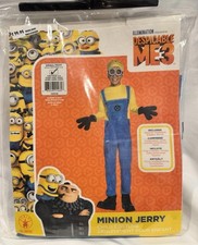 Rubies Despicable Me 3 Minion Jerry Child Costume Size Small 4-6