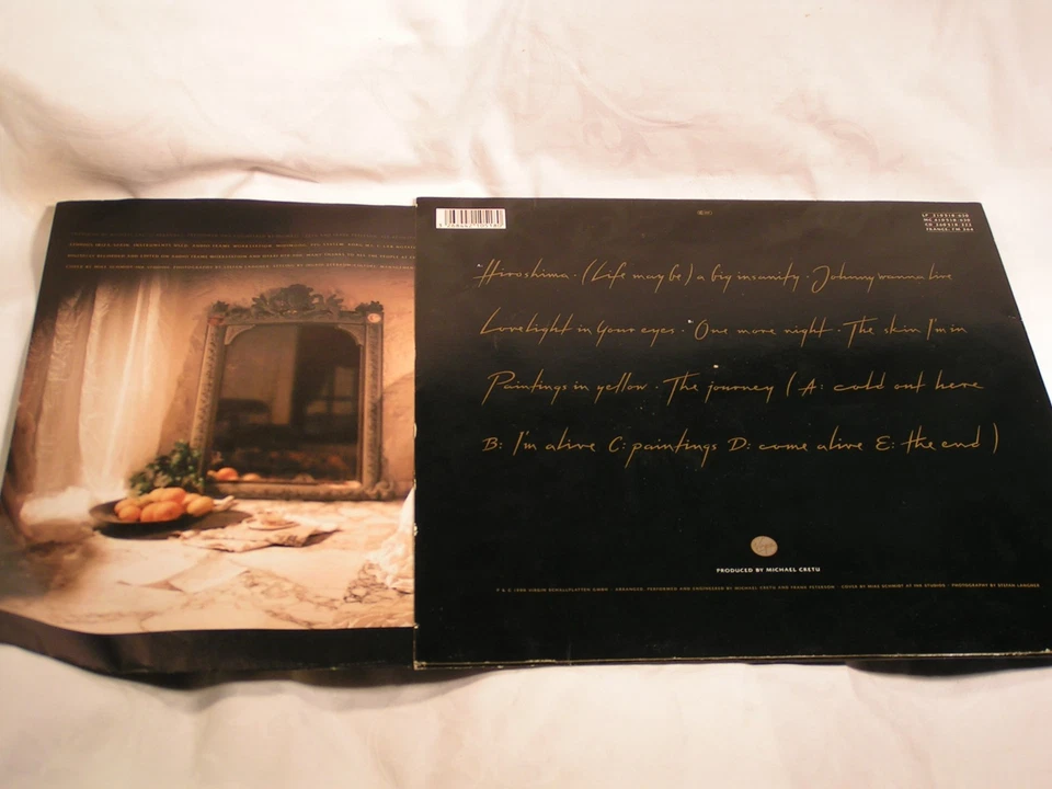 SANDRA   -   PAINTINGS IN YELLOW !! ( LP ) * 1.D-Pressung * NEAR MINT * - Bild 3 von 4