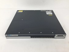 Cisco Catalyst WS-C3750X-12S-S V04 12-Port Gigabit SFP Switch 1x C3KX-PWR-350WAC