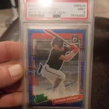 2023 DONRUSS OPTIC JACKSON HOLLIDAY RATED PROSPECT Sig-Blue Mojo  AUTO 11/15