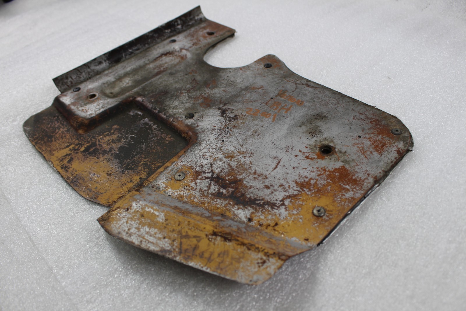 Ferrari 360 Spider, RH, Right, Exhaust Muffler Heat Shield, Used, P/N 66230500