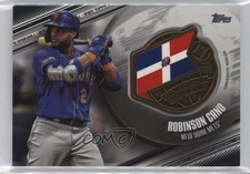2020 Topps Global Game Medallions Black 140/149 Robinson Cano #GGM-RO nf5