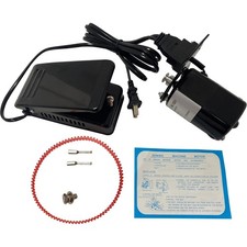 Home Sewing Machine Motor 110VAC 100W Power with Foot Pedal, Motor Belt, Brac...