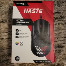 HyperX Pulsefire Haste ULTRA-LIGHTWEIGHT Wired Gaming Mouse (BLACK) Honeycomb