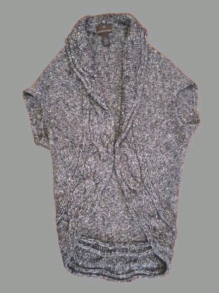 Fenn Wright Manson Wool Blend Open  Cable Knit Ve… - image 7