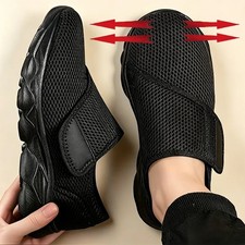 Orthopedic Walking Shoes Wide Fit Diabetic Comfortable Adjustable Casual