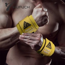 1 Pair Premium Wrist Support Fitness Wristbands Protect Your Wrist During Gym Wo